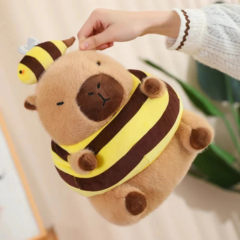 Adorable Baby Capybara Plushie Dress-Up Collection for Kids