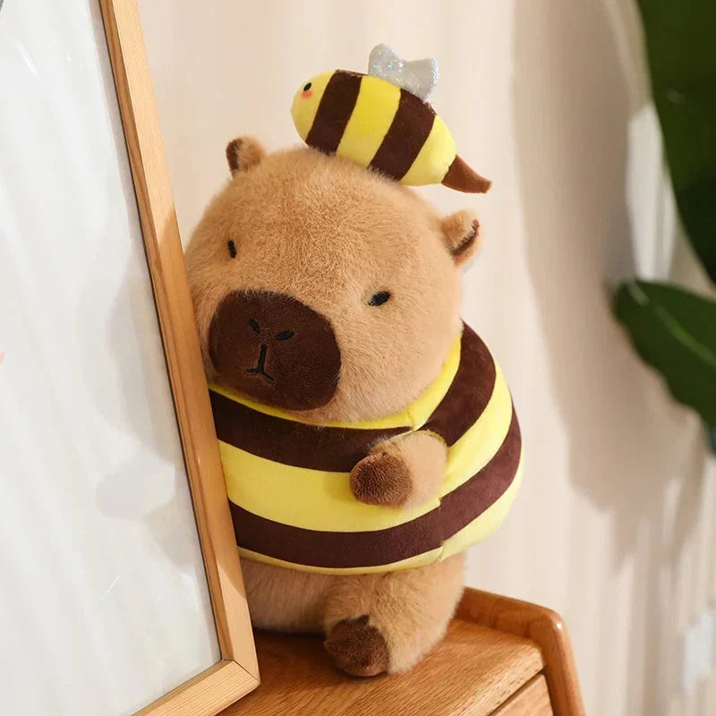 Adorable Baby Capybara Dress-Up Plushie Collection