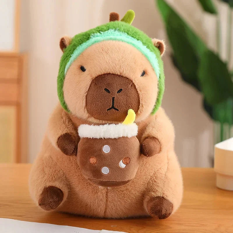 Adorable Baby Capybara Dress-Up Plushie Collection