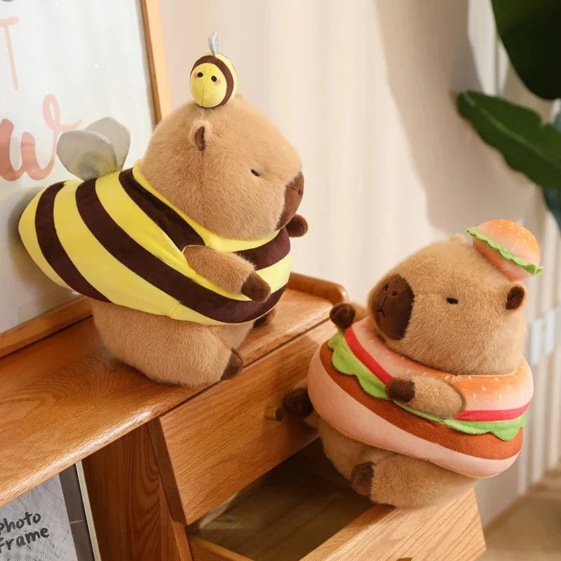Adorable Baby Capybara Plushie Dress-Up Collection for Kids