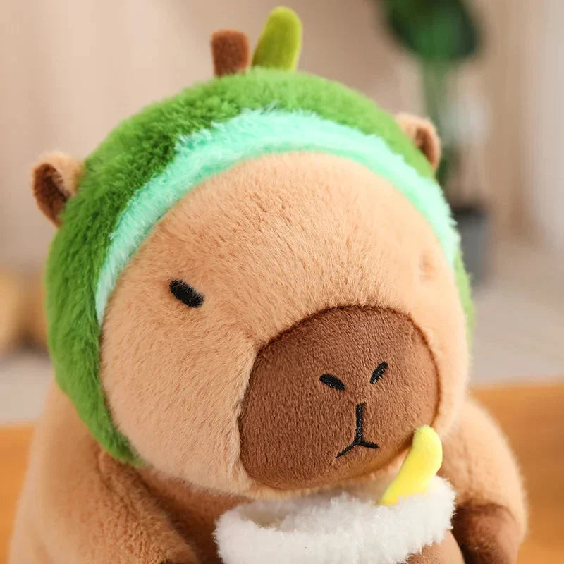 Adorable Baby Capybara Dress-Up Plushie Collection