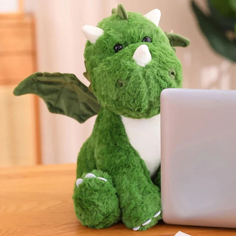 Adorable 2-in-1 Plush Baby Dragon Egg Companion