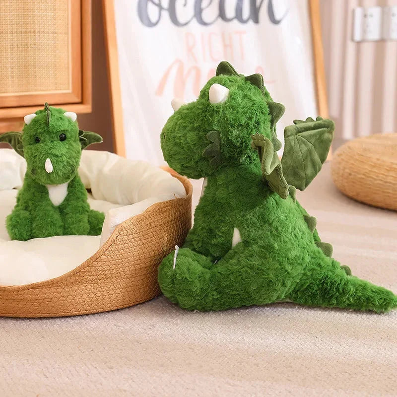 Adorable 2-in-1 Plush Baby Dragon Egg