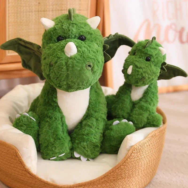 Adorable 2-in-1 Plush Baby Dragon Egg Companion