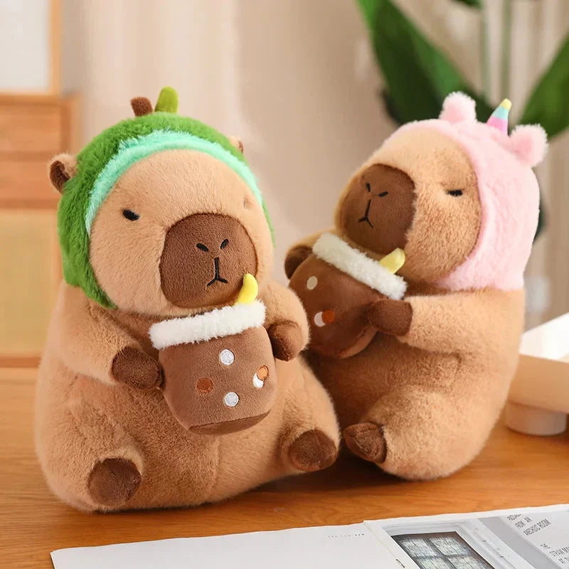Adorable Kawaii Capybara Dress-Up Plush Toys for Babies