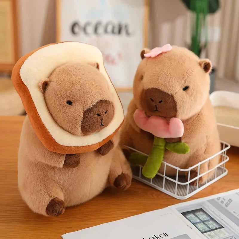 Adorable Kawaii Capybara Dress-Up Plush Toys for Babies