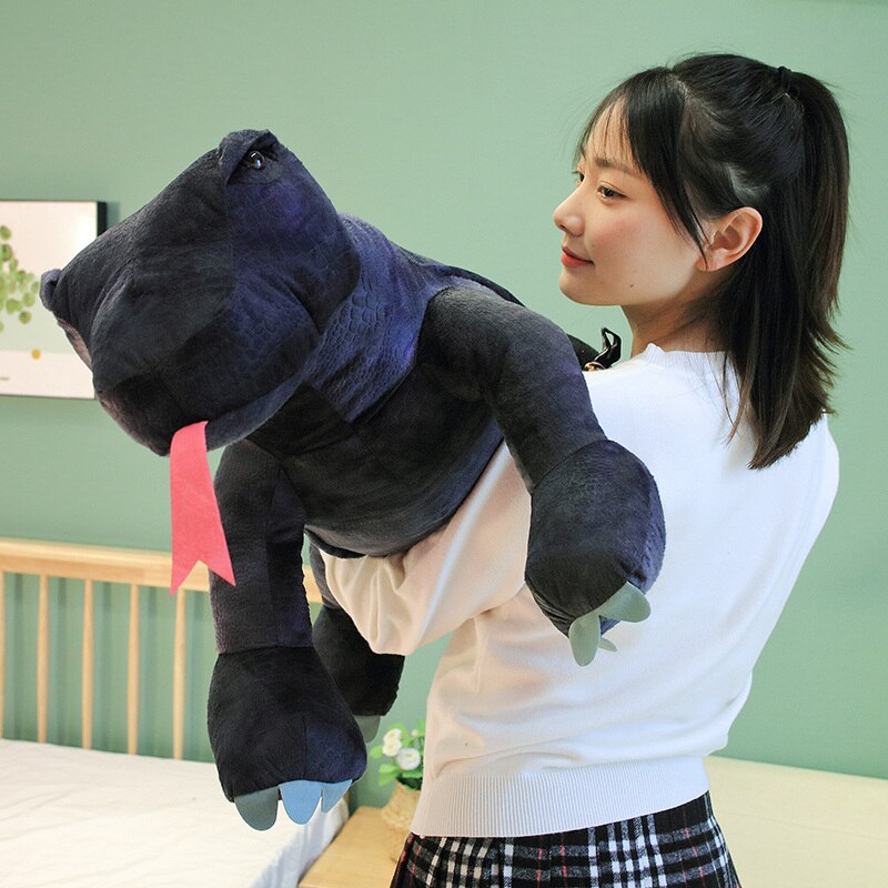 Adorable Baja the Black Komodo Dragon Plush Toy