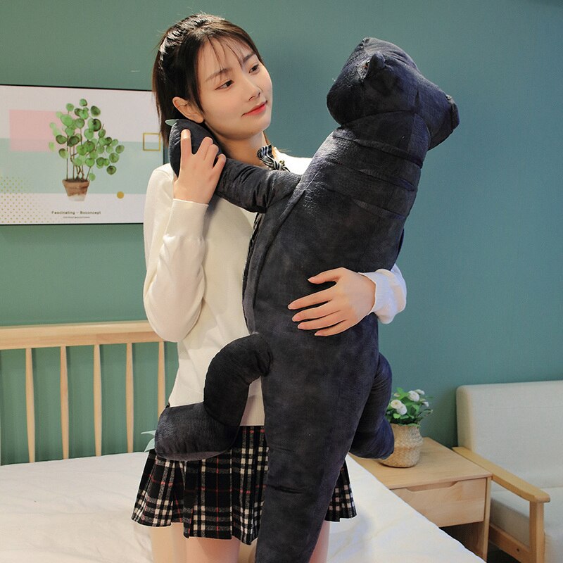 Adorable Baja the Black Komodo Dragon Plush Toy