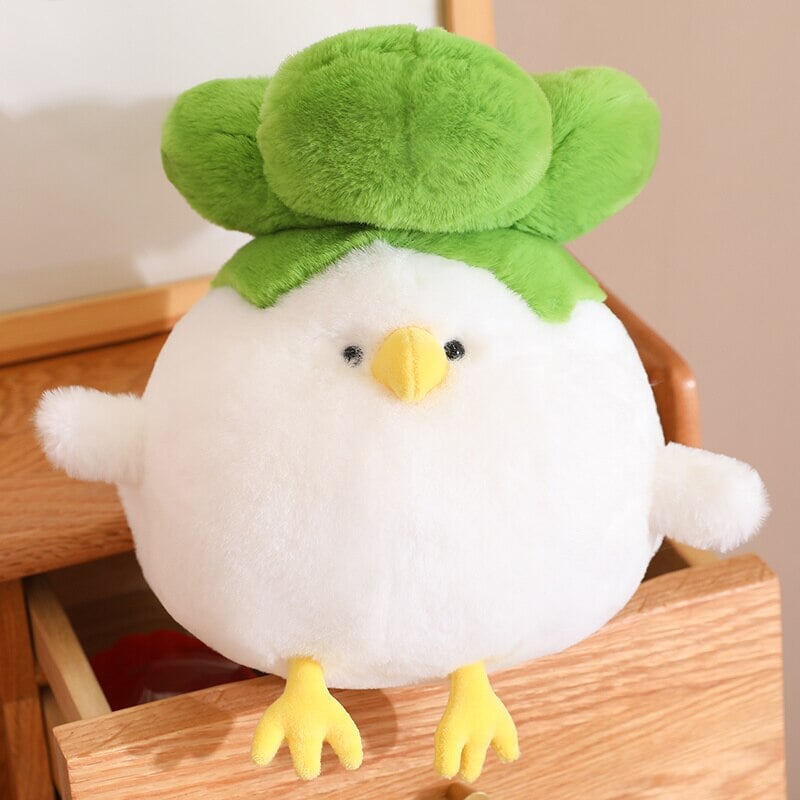 Adorable Birdie the Bok Choy Chicken Plush Toy