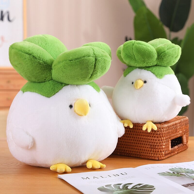 Adorable Birdie the Bok Choy Chicken Plush Toy