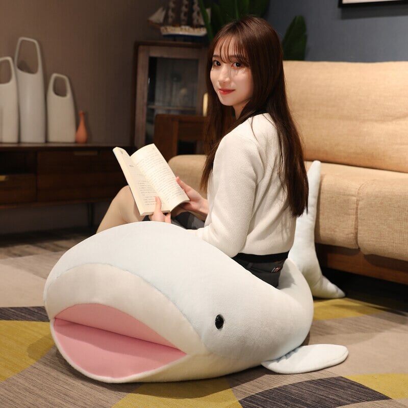 Meet Blubba, the Joyful Shark Plush Toy!