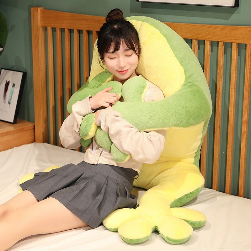 Cuddly Brogy the Enormous Frog Plush Toy