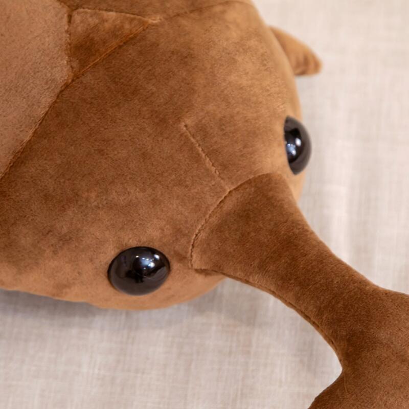 Adorable Brown Kawaii Dung Beetle Plush Toys