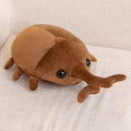 Adorable Brown Kawaii Dung Beetle Plush Toys