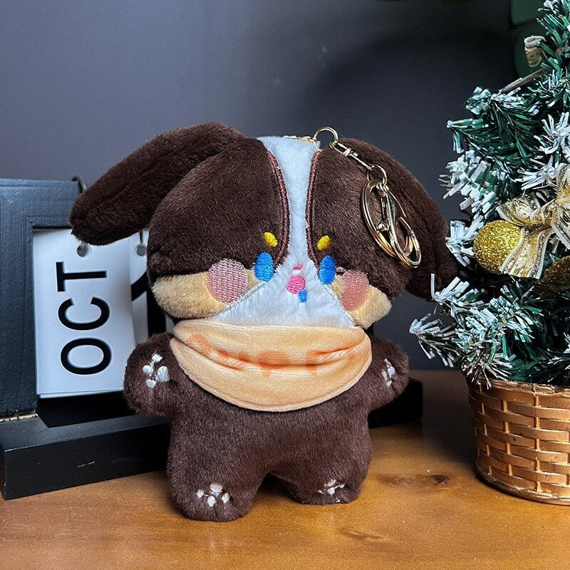 Adorable Bulldog Sirius Buddies Plush Keyring – Perfect Match!