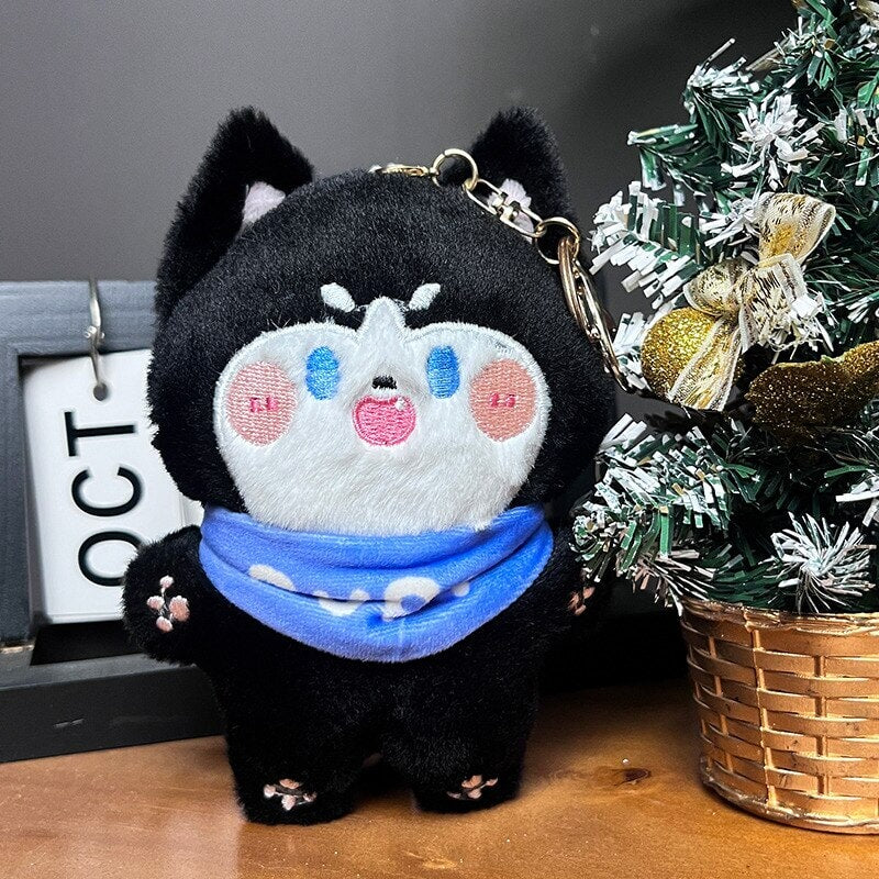 Adorable Bulldog Sirius Buddies Plush Keyring – Perfect Match!