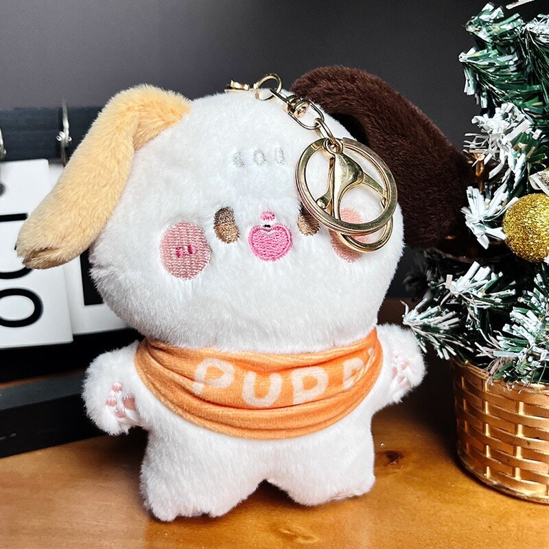 Adorable Bulldog Sirius Buddies Plush Keyring – Perfect Match!