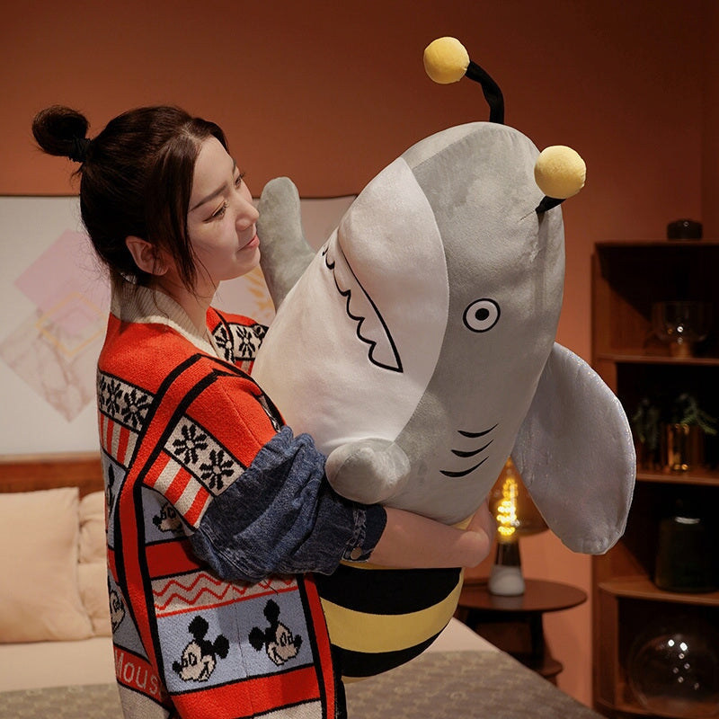 Adventurous Buzz the Shark & Bee Cuddly Plush Toy