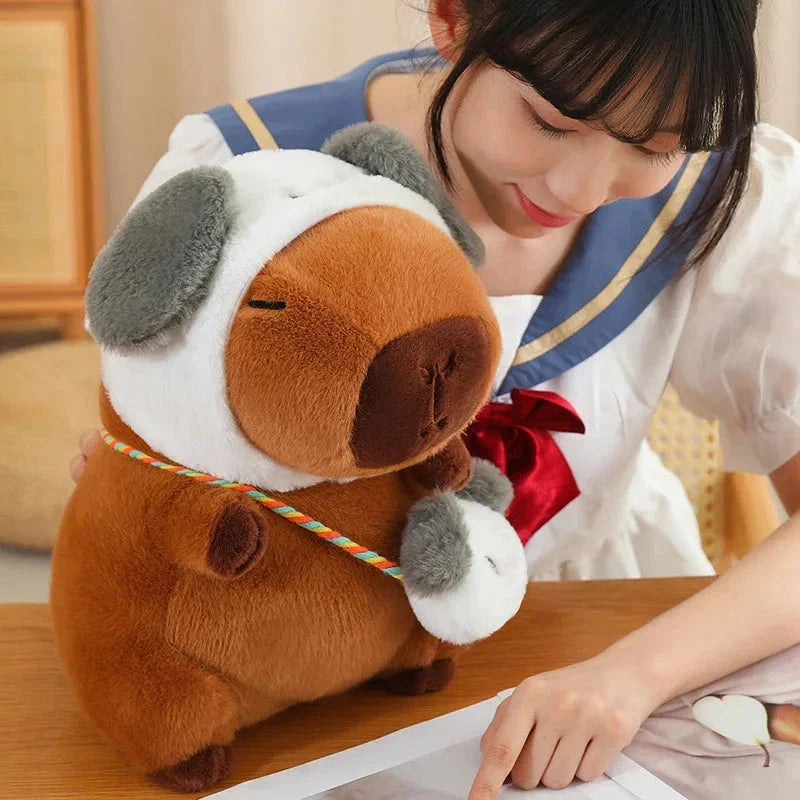 Adorable Capybara and Frog Besties Plush Costume