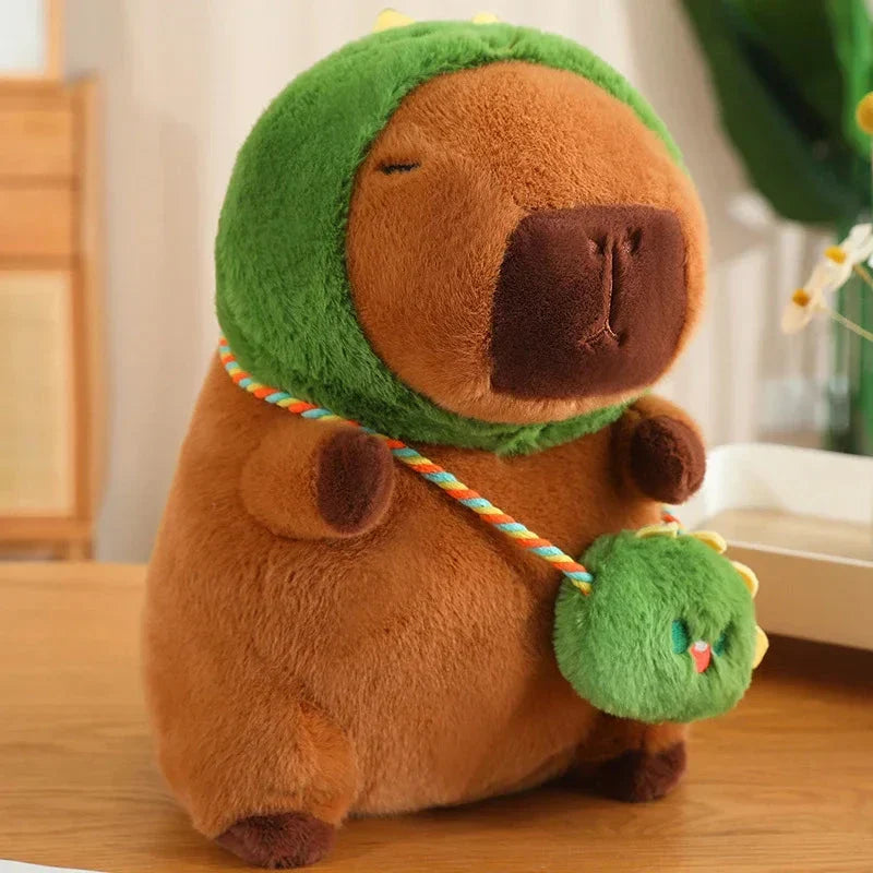 Adorable Capybara and Frog Besties Plush Costume