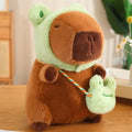 Adorable Capybara and Frog Besties Plush Costume