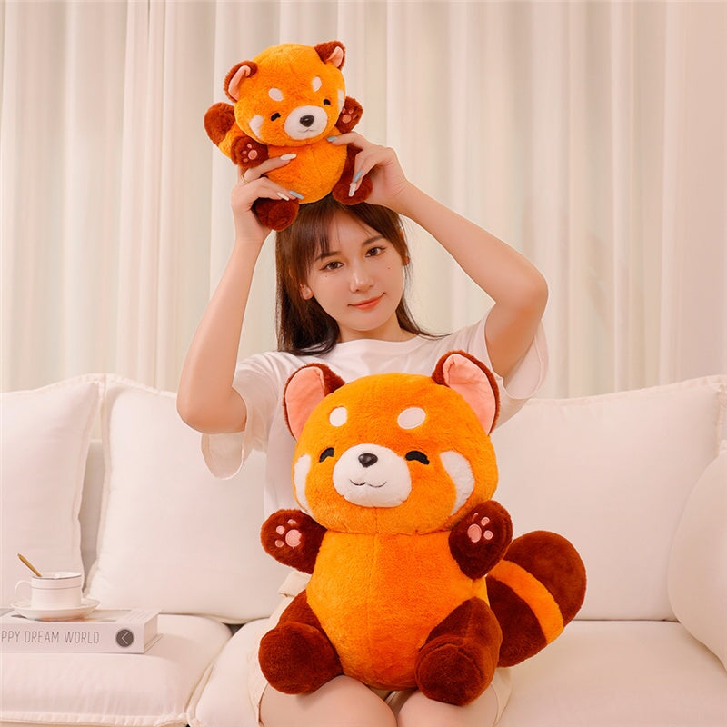 Adorable Kawaii Red Panda Plush Toy - Chai