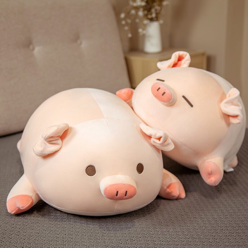Adorable Chonky Pink Piggy Plushies | Just Arrived!