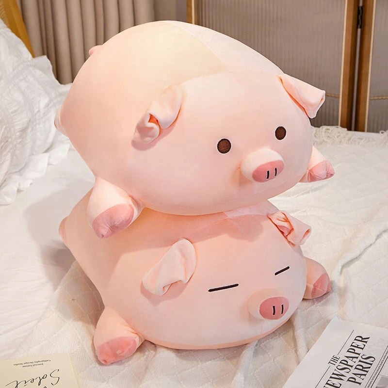 Adorable Chonky Pink Piggy Plushies | Just Arrived!