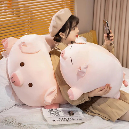 Adorable Chonky Pink Piggy Plushies | Just Arrived!