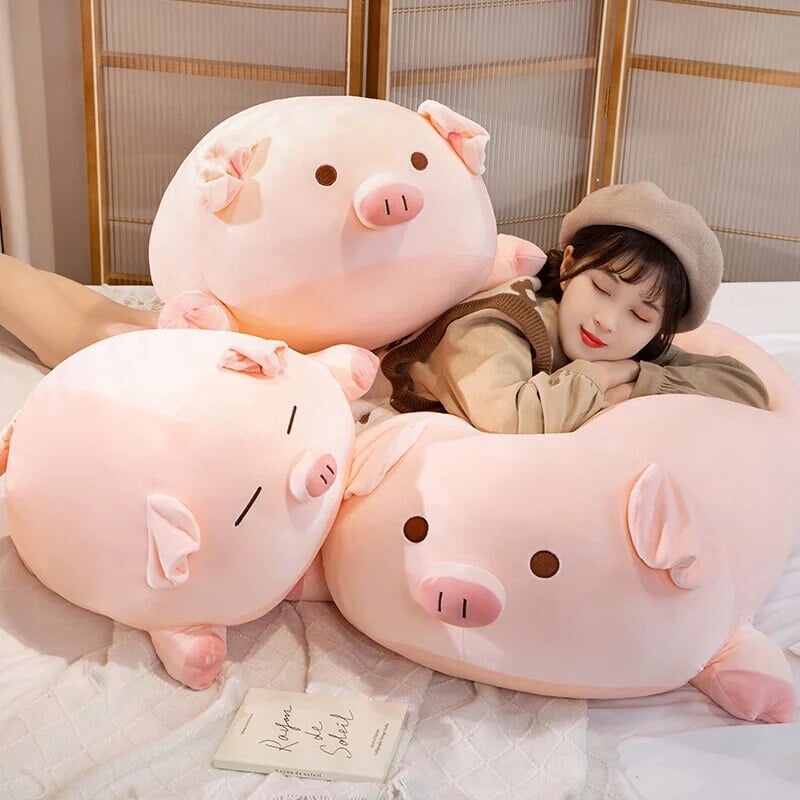 Adorable Chonky Pink Piggy Plushies | Just Arrived!