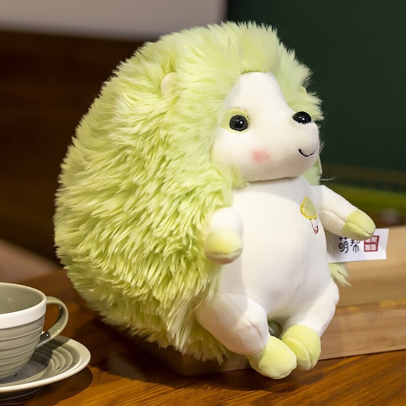 Vibrant Hedgehog Family Plush Toys for Cozy Cuddles