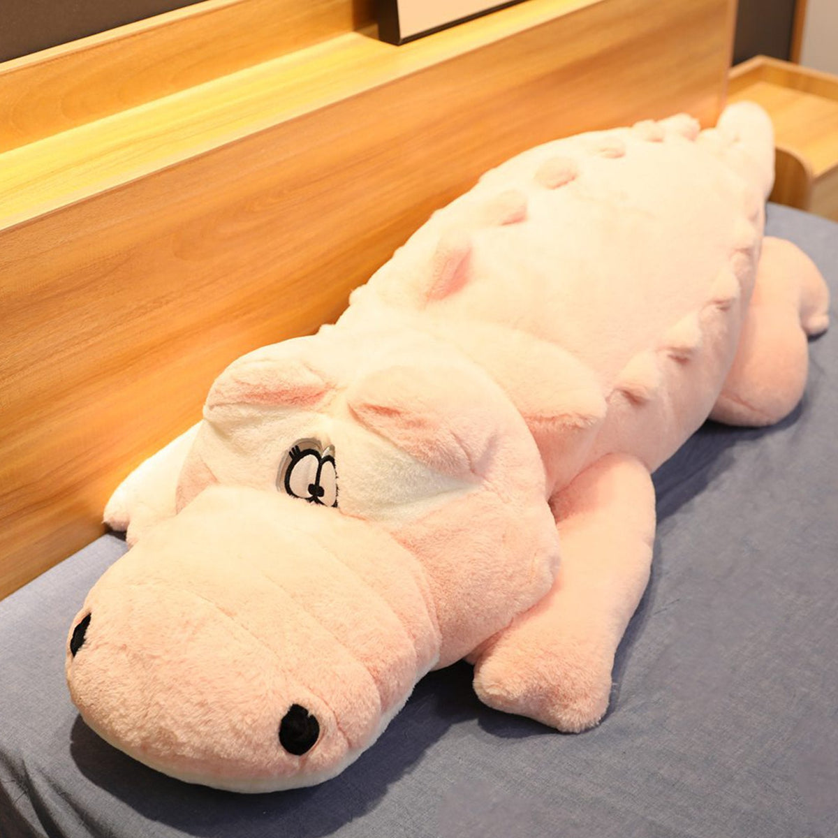 Hugely Adorable Giant Crocodile Plush Companion