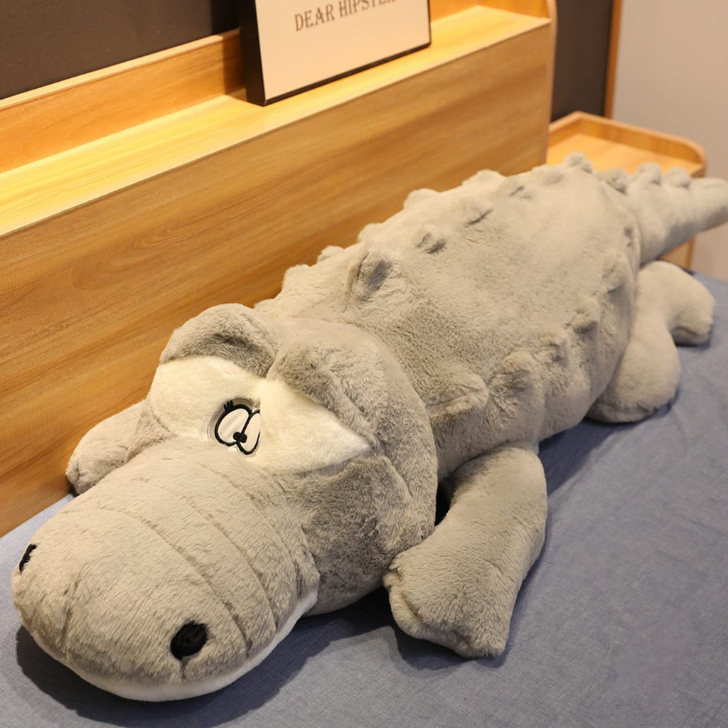 Ultra-Huggable Giant Crocodile Plush Buddy