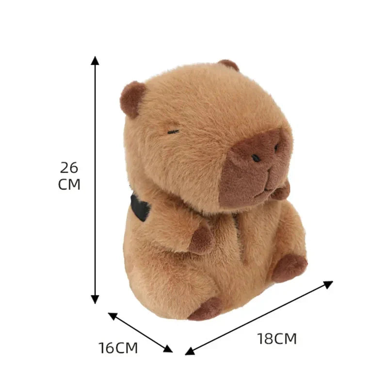 Adorable Capybara Plush Tissue Box Cover for a Cozy Touch