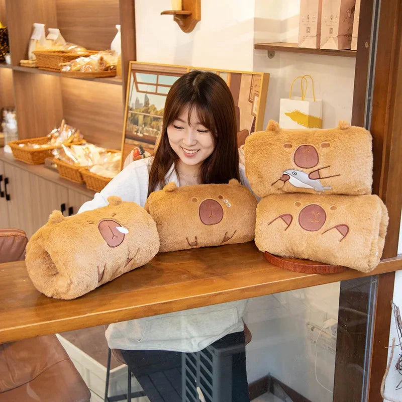 Adorable Capybara Plush Hand Warmers