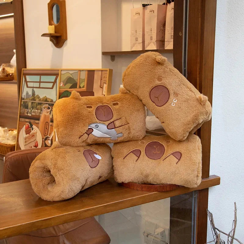 Adorable Capybara Plush Hand Warmers