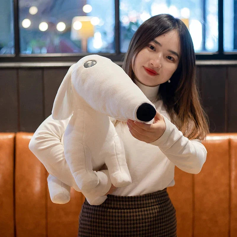 Adorable Long-Nosed Borzoi Dog Plush Toy
