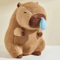 Adorably Snotty Capybara with Runny Nose Plush Toy
