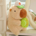 Adorable Sporty Capybara Plush Toy