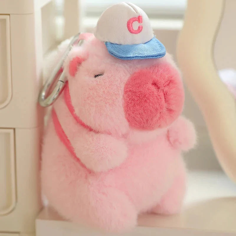 Adorable Sporty Capybara Plush Toy
