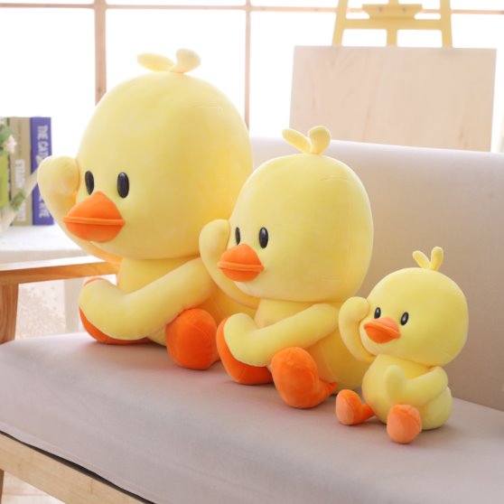 Adorable Dancing Yellow Duck Plush Toy