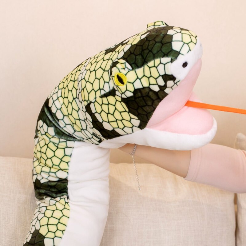 Cuddle Up with Diablo & Ivy: Adorable 63" Snake Plush Companions!