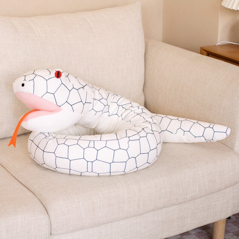 Cuddle Up with Diablo & Ivy: Adorable 63" Snake Plush Companions!