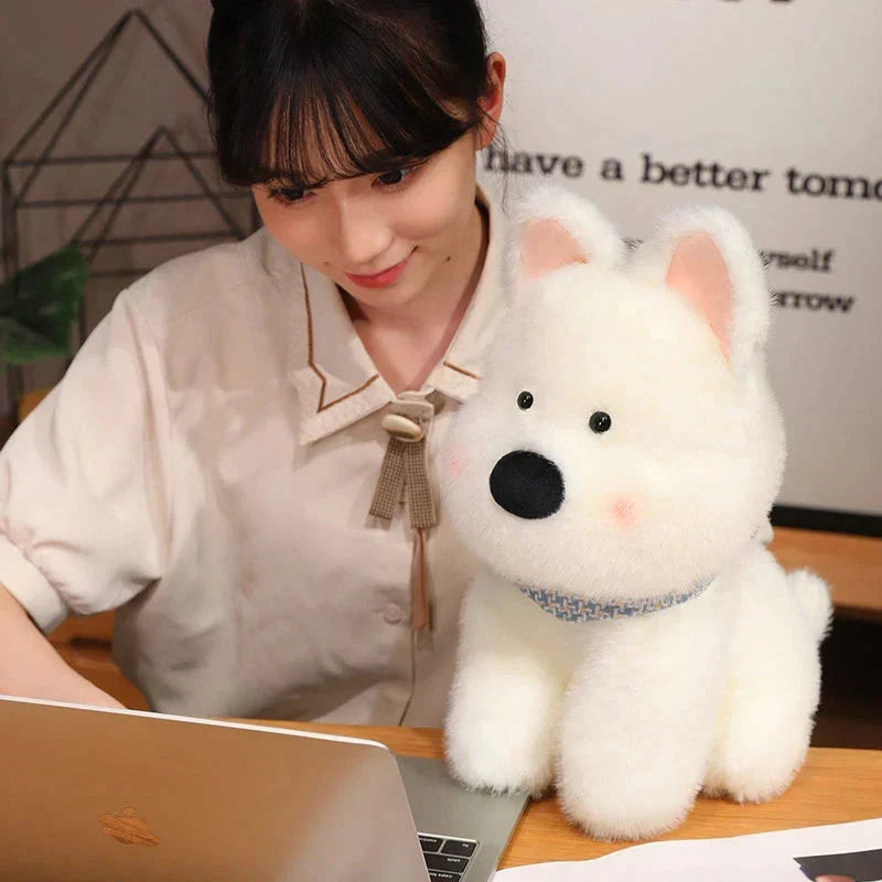 Cuddly Dougal & Skye West Highland Terrier Plush Dog Toy