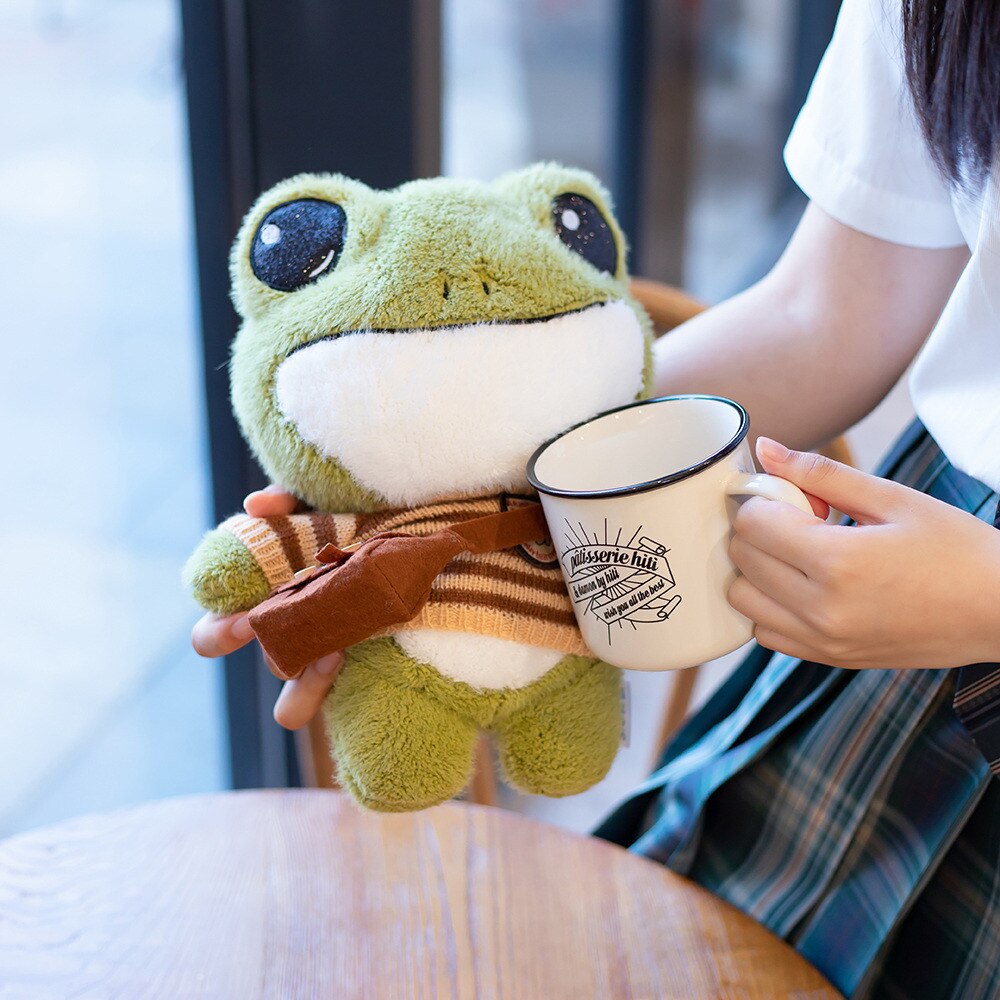 Finley the Adorable Mini Frog Plushie Set