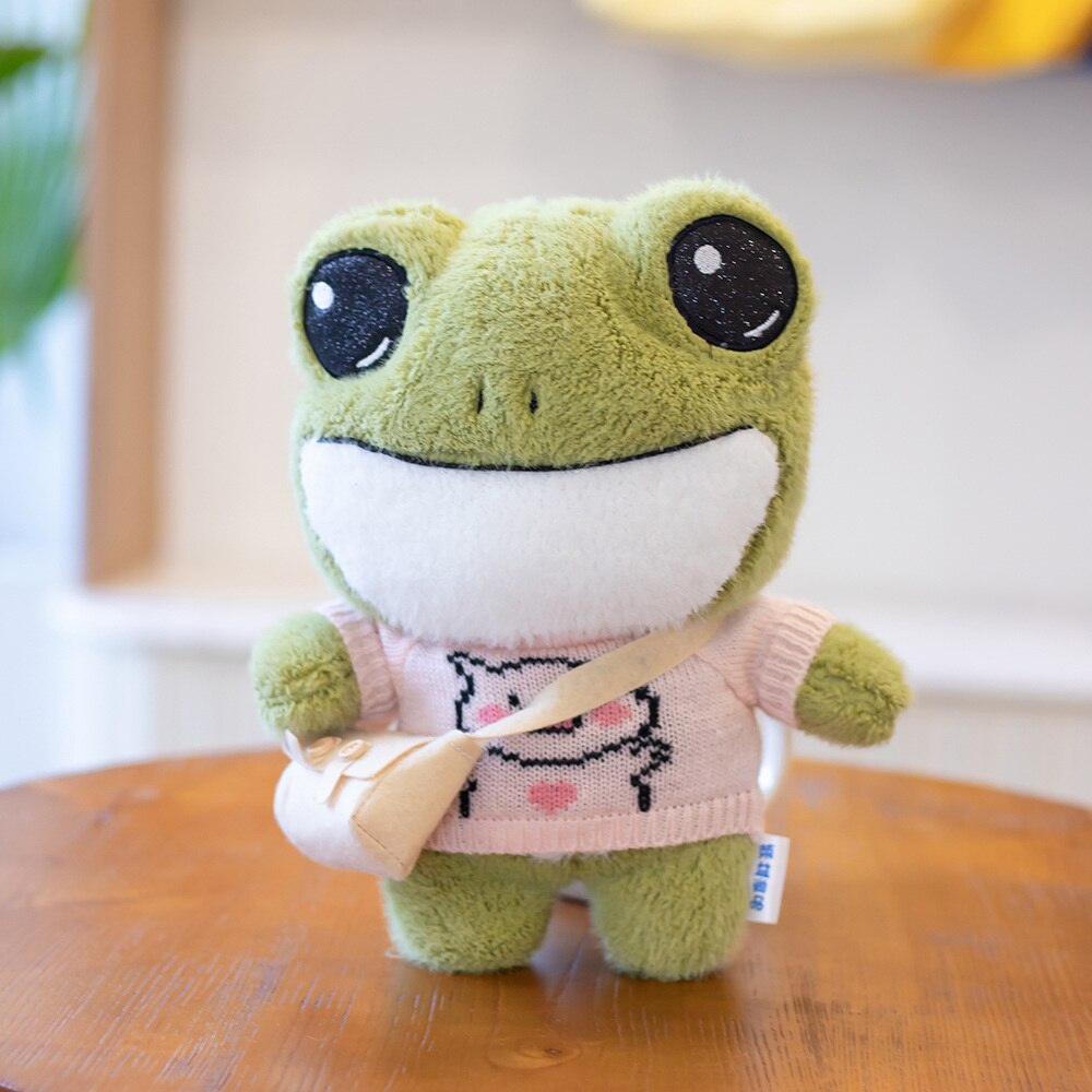 Finley's Adorable Mini Frog Plushie Collection