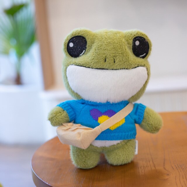 Finley the Adorable Mini Frog Plushie Set
