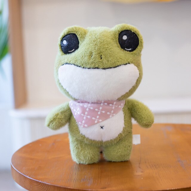 Finley the Adorable Mini Frog Plushie Set