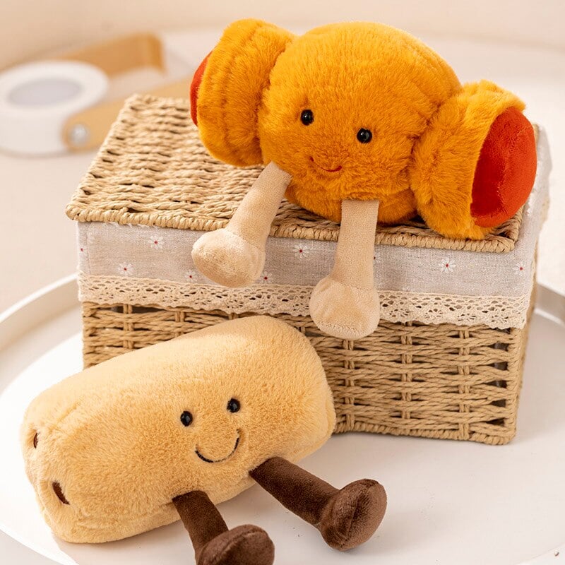 Cozy & Cuddly Breakfast Bakery Plushie Set