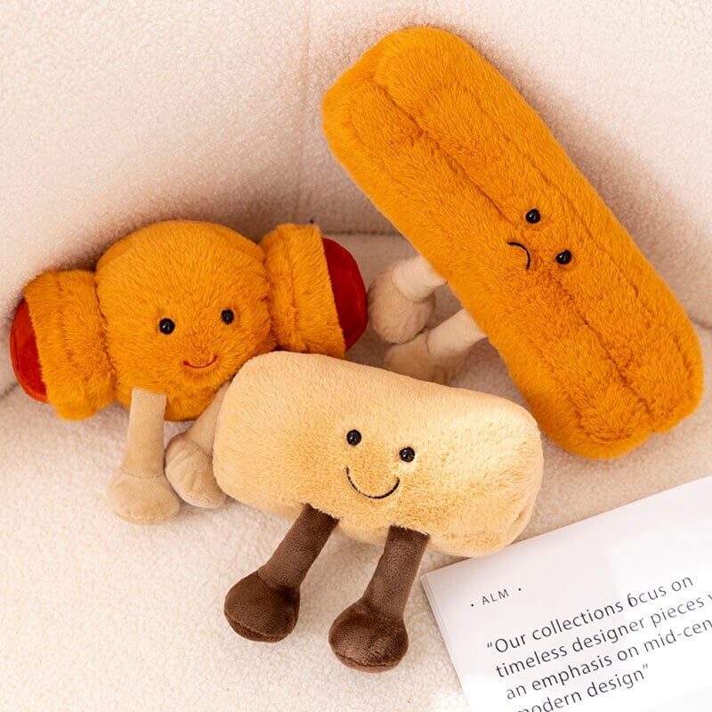 Cozy Breakfast Bakery Cuddly Plushie Collection
